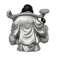 Feng Shui Laughing Buddha | Showpiece for Good Fortune, Success and Prosperity - 16 cm-thumb1