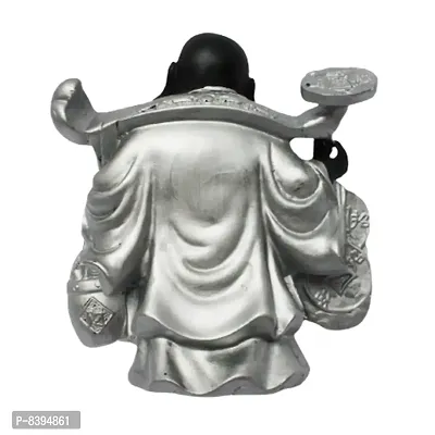 Feng Shui Laughing Buddha | Showpiece for Good Fortune, Success and Prosperity - 16 cm-thumb2