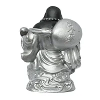 Feng Shui Laughing Buddha | Showpiece for Good Fortune, Success and Prosperity - 16 cm-thumb1