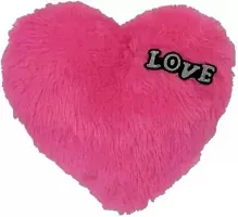Love Pink Heart Stuffed Cushion | For New Born Baby, Small Kids, Boys, Girls, Valentines Day, Girl friend, Boy friend | Best Can be used for Home Decor - Pack of 4-thumb1