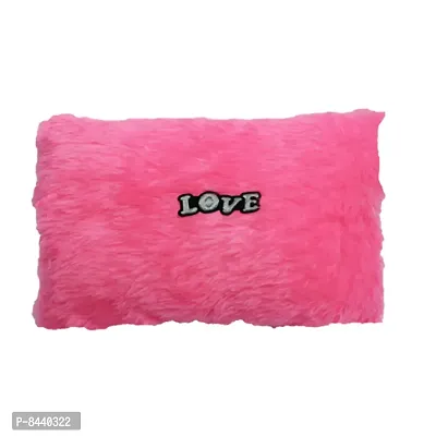 Love Pink Stuffed Cushion | For New Born Baby, Small Kids, Boys, Girls, Valentines Day, Girl friend, Boy friend | Best Can be used for Home Decor - Pack of 4-thumb2