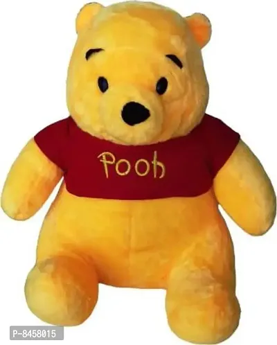 Pooh Stuffed toy | Precious and Special soft toy for New Born Babies, Small kids, Children, Boys, Girls, Brother, Sister, Husband, Wife | Best Gift option can also used for Home and Car decor - 26 cm-thumb0