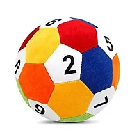 Stuffed 123 Number Stuffed Toy Plush Ball for Babies, Kids, Boys and Girls | Ball Can be used as Learning and Reading for Children | Soft ball for Home and Car Decoration-thumb1