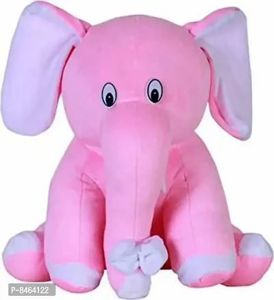 Big Baby Elephant Stuffed Toy | Best baby Animal Soft toy for your Best and Close friend | Can be used for New born babies, kids, Children, Boys, Girls, Birthday Gift, Return Gift, Home Decor - 36 cm-thumb0