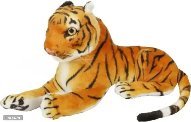 Tiger soft toy | Best Animal soft toy for Babies, Small kids, Children, Boys, Girls, Brother, Sister, Husband, Wife | Best Gift option and can also used as Home, Living, Bed room and Car decor - 32 cm