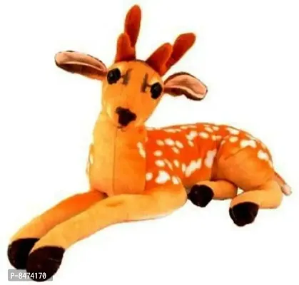 Deer Animal Soft toy for Kids | Animal Stuffed toy for Children, Kids, Boys, Girls, Birthday Gift, Return Gift, Home and Office Decoration | Best Gifting option for your Best and Close friend - 40 cm