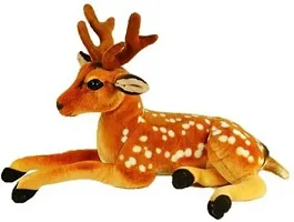 Deer Animal Soft toy for Kids | Animal Stuffed toy for Children, Kids, Boys, Girls, Birthday Gift, Return Gift, Home and Office Decoration | Best Gifting option for your Best and Close friend - 40 cm-thumb1