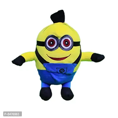 Stuffed Toy Cartoon Character Minion for Kids, Boys and Girls | For Gift and Home Decoration | Can be used as Birthday and Retun gift - 25 cm-thumb0