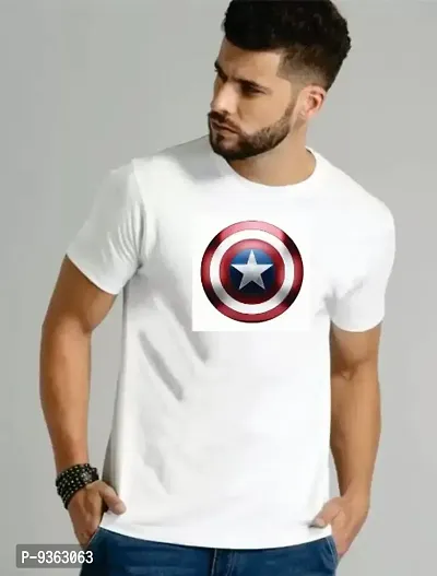 Printed Round Neck Men T-Shirt | Suitable for Casual wear and Daily use-thumb0