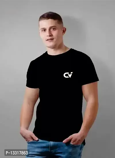 Corvell Round Neck T-Shirt for Mens | Best Suitable for Casual wear, Gyming, Cycling and Daily use-thumb0