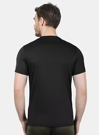 Corvell Round Neck T-Shirt for Mens | Best Suitable for Casual wear, Gyming, Cycling and Daily use-thumb1