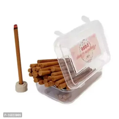 Flaura Rose/Gulab Flavour Dhoop Sticks With Holder | For Prayer, Home Fragrance, Positive and Pure Environment - 400 gram-thumb2