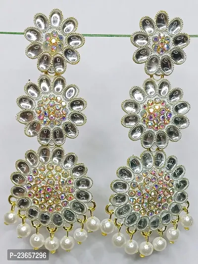 Silver Alloy  Drop Earrings Earrings For Women