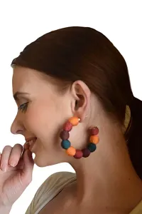 Trendy Brass Earrings for Women-thumb1