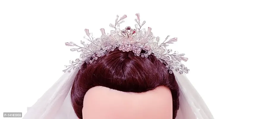 Wedding Bridal Fancy Hair Clip Headband Hair Vine and Headpiece Hair Accessories Wedding Tiara-thumb2