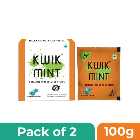 Kwik Mint Cool Mouth Freshener Strips Combo Pack