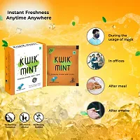 Kwik Mint Cool Mouth Freshener Strips - 176 Strips - Pack of 2-thumb4