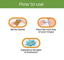 Kwik Mint Cool Mouth Freshener Strips - 264 Strips - Pack of 3-thumb1