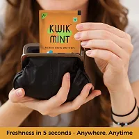 Kwik Mint Cool Mouth Freshener Strips - 264 Strips - Pack of 3-thumb4