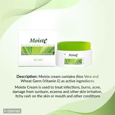 Moiste Aloe Vera Moisturizing Cream - Pack of 2-thumb3