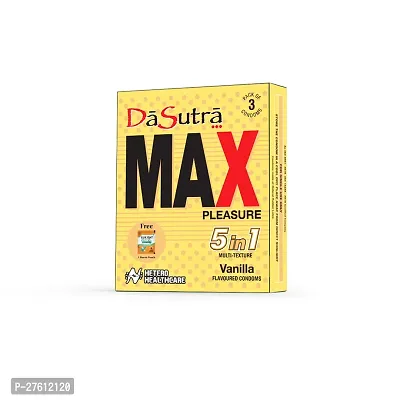 Dasutra Max Pleasure Condoms 3pcs