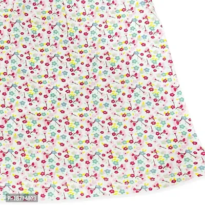 Baby Girls Floral Print Frock Cotton Sleeveless Knee Length Frocks for Baby Girl-thumb4