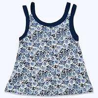 Born Babies Baby Girls Frock Cotton Printed Kids Dress Knee-Length Fit and Flare-thumb1