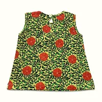 Baby Girls Frock Cotton Printed Kids Dress Knee-Length Fit and Flare-thumb1