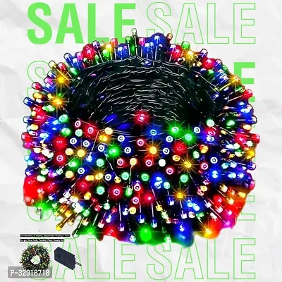 13 METER String rice Light with 7 Color Changing modes Multicolour led Bulbs for Diwali, Christmas, Home Decoration Anniversary, Birthday Party, Diwali, Holi, Christmas Decoration, Diwali Rice Lights MULTI COLOR HOME DECORATION TAR-4-thumb0