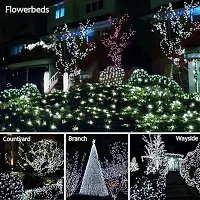 Decorative String LED Lights- 15 M, White-thumb1