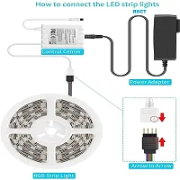 Modern 4 Meter Waterproof Multi-Color Led Strip Light with Remote Control, 4 Meter-thumb1