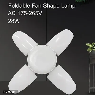 DAYBETTER LED Bulb Lamp B22 Foldable Light 25W 4 Leaf Fan Bright with Adjustable Home Smart Bulb TAR-52-thumb0