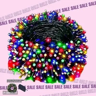 13 METER String rice Light with 7 Color Changing modes Multicolour led Bulbs for Diwali, Christmas, Home Decoration Anniversary, Birthday Party, Diwali, Holi, Christmas Decoration, Diwali Rice Lights MULTI COLOR HOME DECORATION TAR-3-thumb0