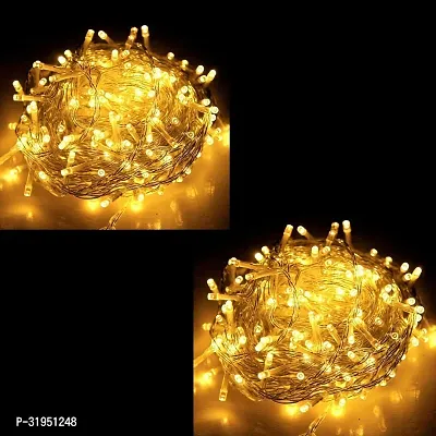 Decorative String LED Lights- 15 M, Yellow, Pack Of 2-thumb0