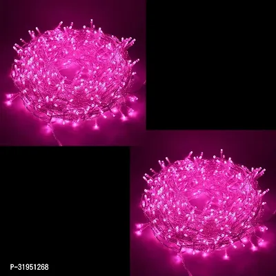 Decorative String LED Lights- 15 M, Pink,Pack Of 2-thumb0