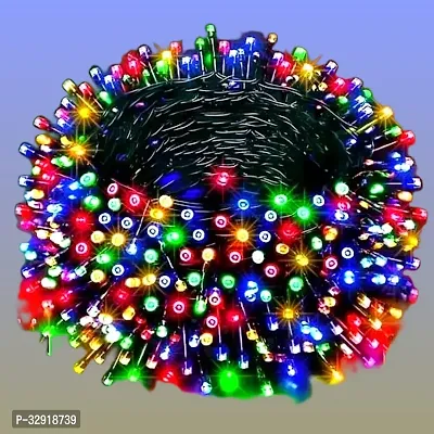 13 METER String rice Light with 7 Color Changing modes Multicolour led Bulbs for Diwali, Christmas, Home Decoration Anniversary, Birthday Party, Diwali, Holi, Christmas Decoration, Diwali Rice Lights MULTI COLOR HOME DECORATION TAR-25-thumb0