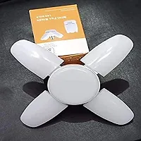 DAYBETTER LED Bulb Lamp B22 Foldable Light 25W 4 Leaf Fan Bright with Adjustable Home Smart Bulb-thumb1