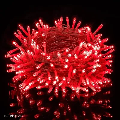 Decorative String LED Lights- 15 M, Red-thumb0