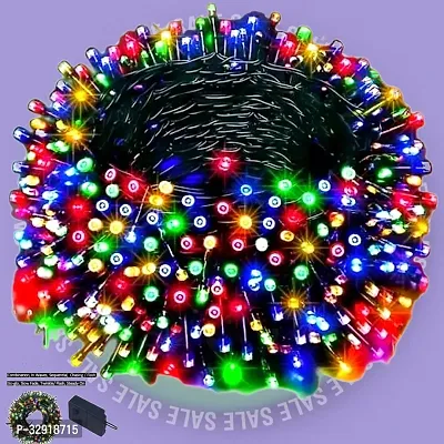 13 METER String rice Light with 7 Color Changing modes Multicolour led Bulbs for Diwali, Christmas, Home Decoration Anniversary, Birthday Party, Diwali, Holi, Christmas Decoration, Diwali Rice Lights MULTI COLOR HOME DECORATION TAR-1-thumb0