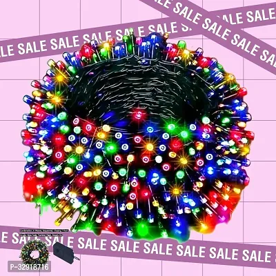 13 METER String rice Light with 7 Color Changing modes Multicolour led Bulbs for Diwali, Christmas, Home Decoration Anniversary, Birthday Party, Diwali, Holi, Christmas Decoration, Diwali Rice Lights MULTI COLOR HOME DECORATION TAR-2-thumb0