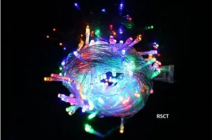 RSCT 15 Meter  LED Decorative Pixel Led String/Rice Light | 36 Feet Single Colour Diwali Still Led Ladi String Light for Home Decor, Christmas, Diwali and Festive Decorati-thumb2