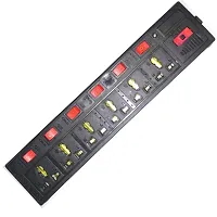 RSCT Extension Board with 6 Socket 6 Switches, Universal Cord Heavy Duty Copper and LED Indicator, Multi Plug High ( 2 Meter)-thumb1