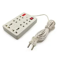 RSCT (8+1) Wall Mini Extension Cord with 6 AMP for Indian Sockets , Master Switch Indicator , LED, Extension Board-thumb2