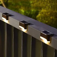 Solar Deck Lights Outdoor,Solar Step Lights Waterproof Led Solar Warm Lights for Outdoor Stairs(Pack of 4Pcs)-thumb3