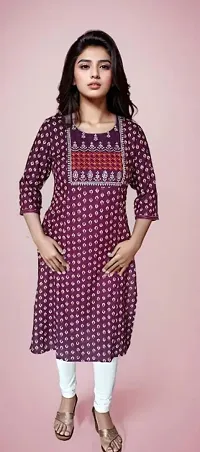 Elegant Viscose A-Line Kurta For Women