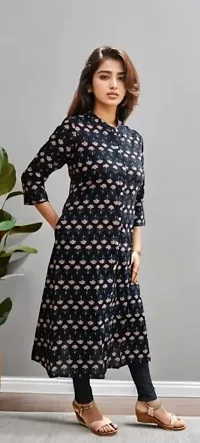 Elegant Viscose A-Line Kurta For Women