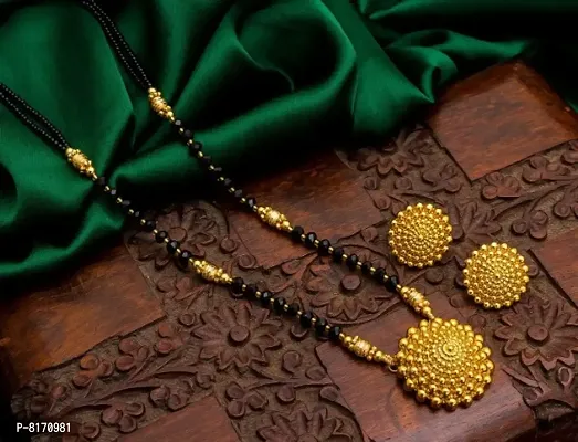 Mangalsutra With Earrings-thumb0