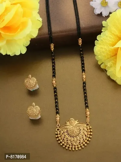 Mangalsutra With Earrings