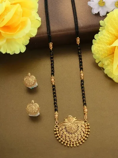 Mangalsutra With Earrings