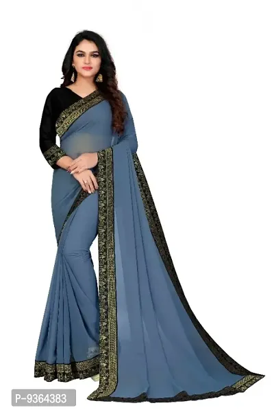 Beautiful Georgette Saree with Blouse piece